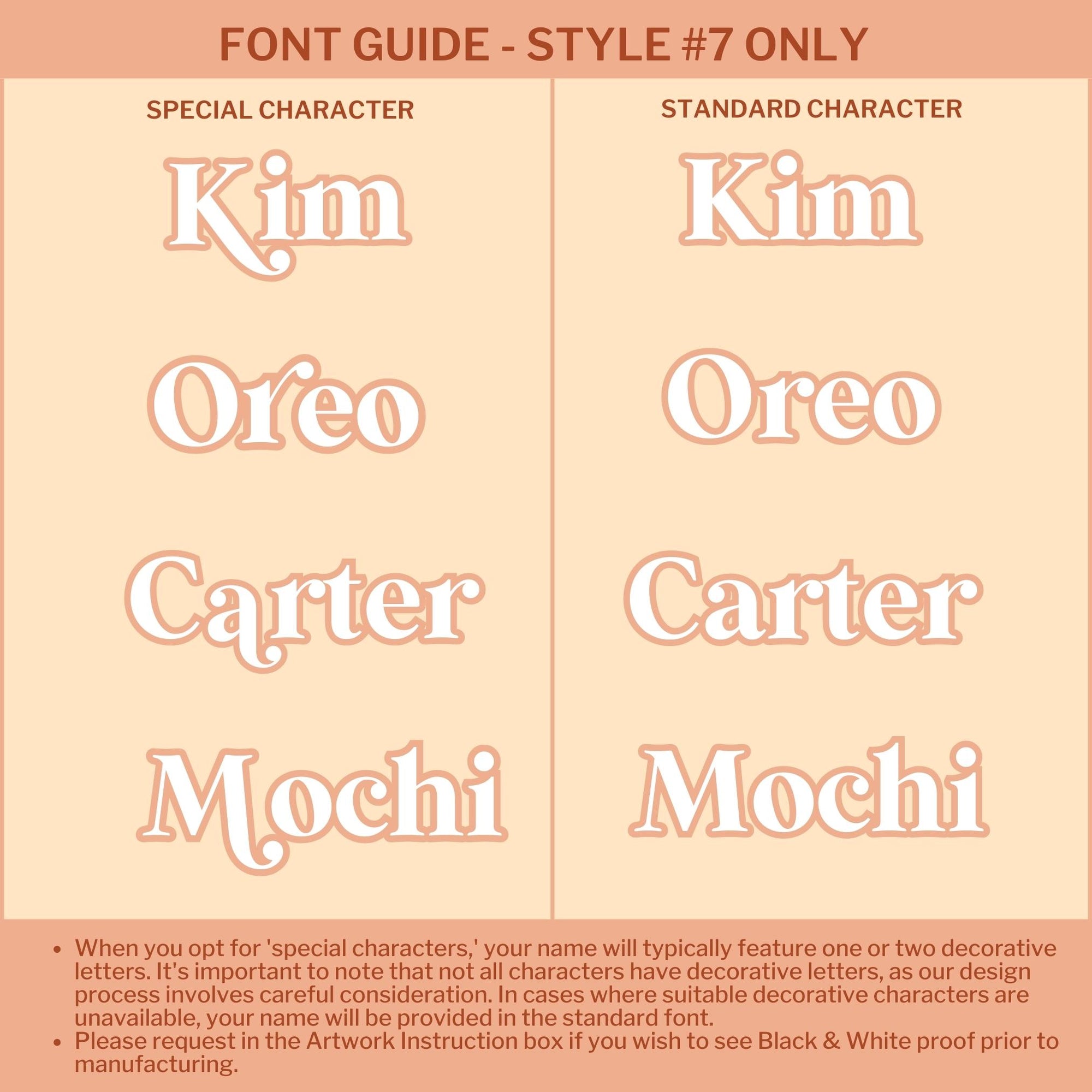 Personalised 3D Acrylic Name Rattan Daisy Sign