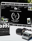 Custom 3D Acrylic Black Wedding Cinefilm Guest Book Alternative, Personalised Couple Name & Date Instax Polaroid Photo Sign, Welcome Signage
