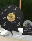 Custom Acrylic Record Vinyl Wedding Sign, Personalised Guest Book Alternative Welcome Signage, Music Lovesong Couple Decor, Anniversary Gift