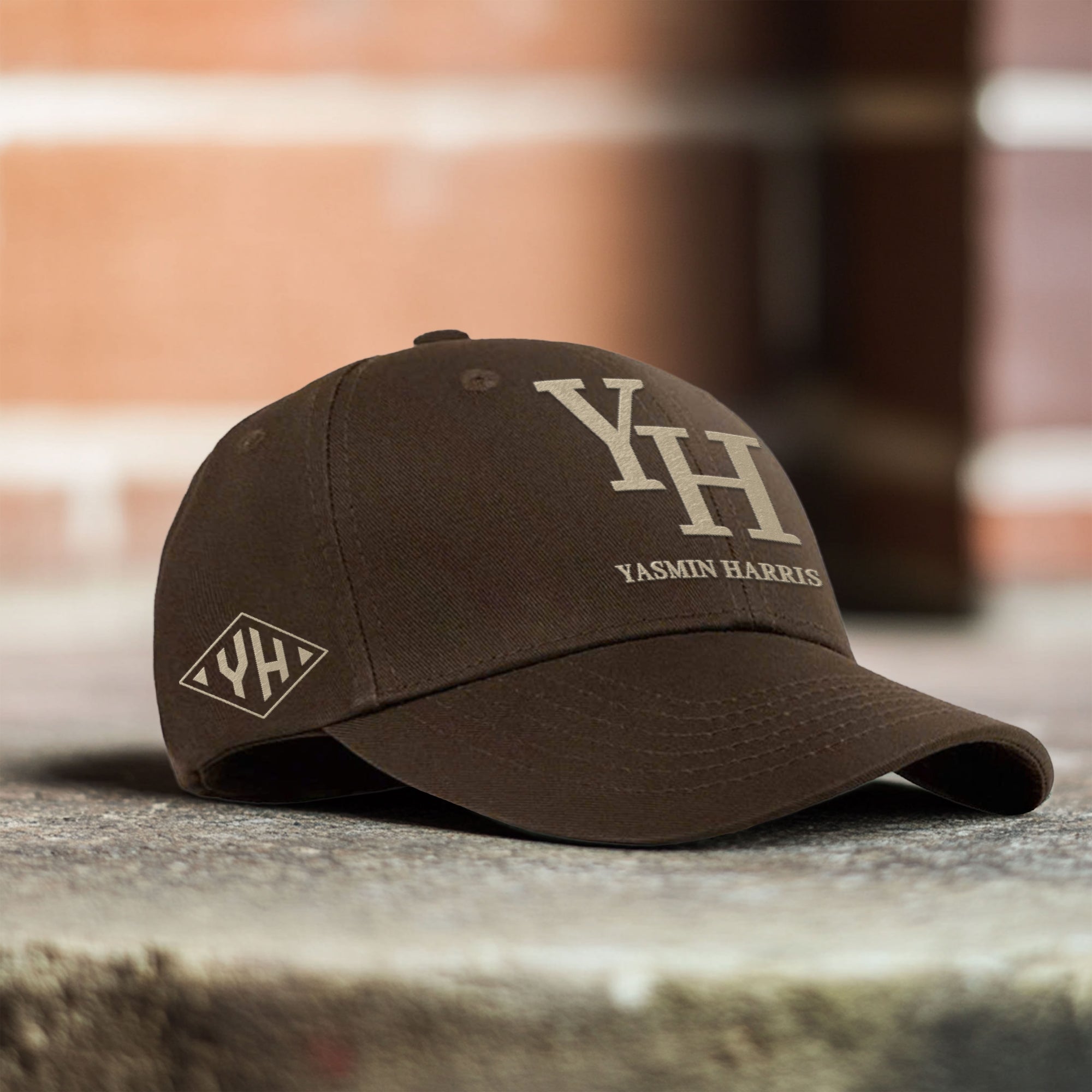 Custom Embroidered Unisex Baseball Cap, Personalised Adjustable Outdoor Casual Travel Breathable Hat, Dad Mom Kid, Christmas, Corporate Gift