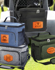 Custom Engraved Patch Insulated Golf Cooler Bag, Personalised Logo Beer Picnic Grocery Lunch Storage, Groomsman Dad Corporate Christmas Gift