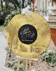 Custom Acrylic Record Vinyl Wedding Sign, Personalised Guest Book Alternative Welcome Signage, Music Lovesong Couple Decor, Anniversary Gift