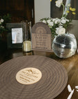 Custom Wooden Record Vinyl Wedding Sign, Personalised Guest Book Alternative Welcome Signage, Music Lovesong Couple Decor, Anniversary Gift