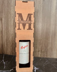 Custom Made Laser Cut & Engraved Wooden Wine Box, Personalised Plywood/ MDF Name/ Logo Wedding, Birthday, Corporate Wine Bottle Display Gift Boxes