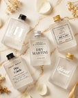 Personalised 50ml Frosted Glass Mini Bottles, Custom Print Cocktai Shot Bonbonniere Party Wedding Favour Groomsmen Bridesmaid Corporate Gift