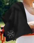 Personalised Embroidery Microfibre Quick Dry Gym Towel, Customised Name Logo Fitness, Yoga, Travel, Sport, Workout, Birthday, Corporate Gift