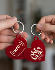 Personalised Logo NFC Keychain, Custom UV Print QR Code Scan, Contactless Digital Business Card Social Media Website Promotion Smart Key Tag