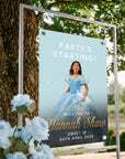 Personalised Photo Birthday & Occasion Party Welcome Corflute Sign, Custom Print Reception Event, Christening Baptism, Bridal Shower Signage