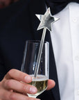Personalised Star Mirror Acrylic Drink Stirrers, Custom Etched Business Logo Coffee/ Cocktail Stir Sticks Wedding Favours Gift Party Decors