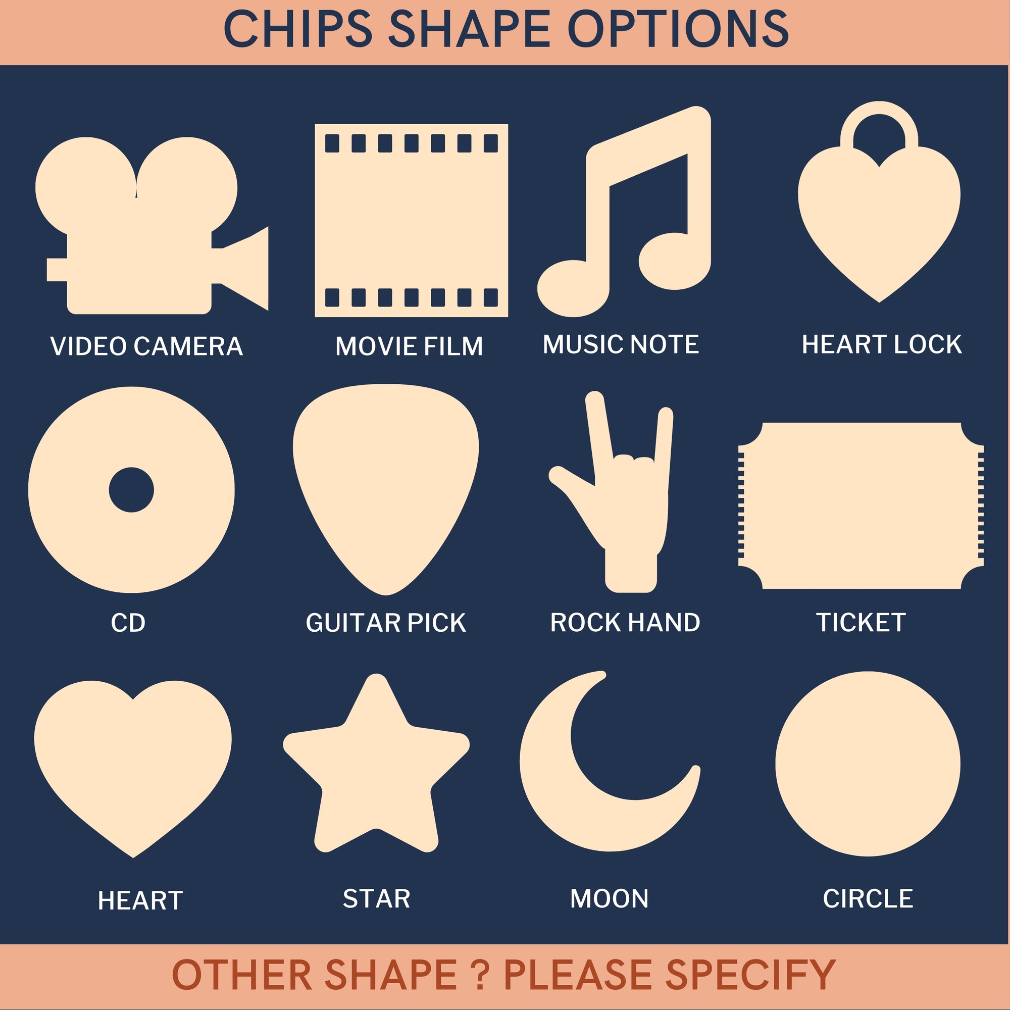 chips shape