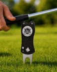 Personalised golf divot tool with magnetic ball marker groomsmen and golfer gift