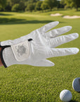 Personalised leather golf glove size guide S M L XL