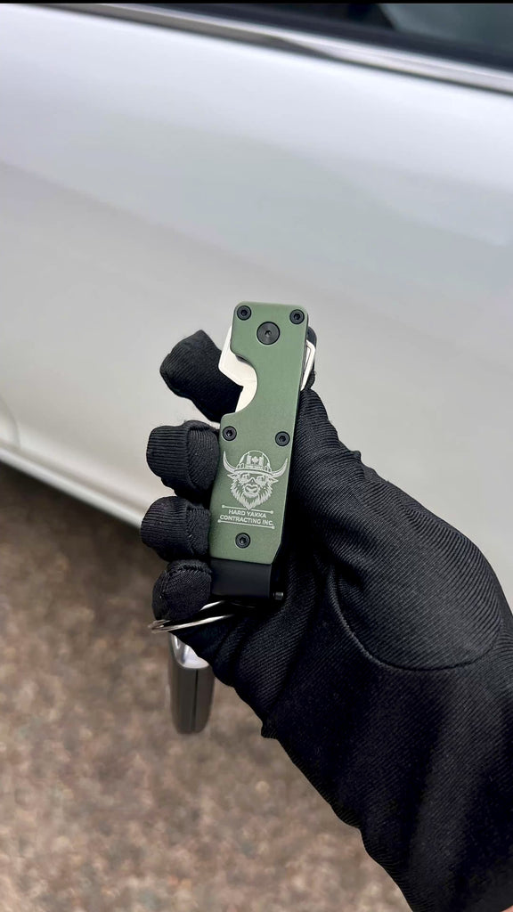 Custom Engraved Aluminium Key Holder , Personalised Silent Compact Metal Key Organiser, Scratch-Free Portable Keychain, Dad, Groomsman Gift