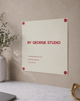 Custom Print 5mm Business Corflute Sign, Corrugated Entrance Poster, Construction Sites, Real Estate, Advertising Board, Promotions Signage