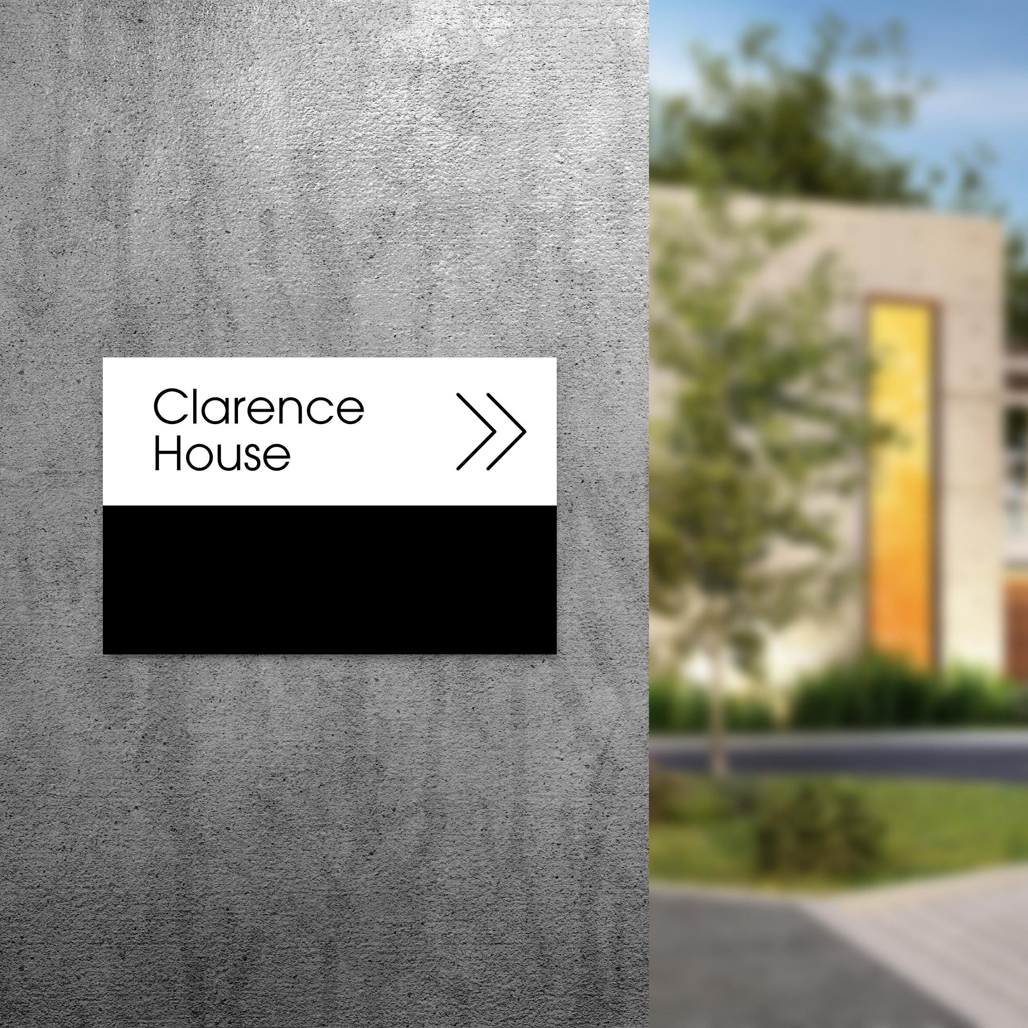 Custom Engraving Double Layers Modern Acrylic House Number, Aluminium Street Name Home Address, Landscape Mailbox/ Letterbox/ Room Sign, Door Plaque, Personalised Wall Plate, Business Logo Signage for Office, Company, Apartment, Hotel, / House Warming&#39;s Gift