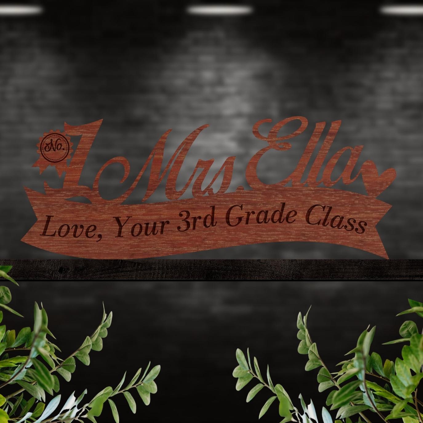 Custom Wooden/ Acrylic No. One Mom/ Grandma Sign, Happy Mother&#39;s Day, 