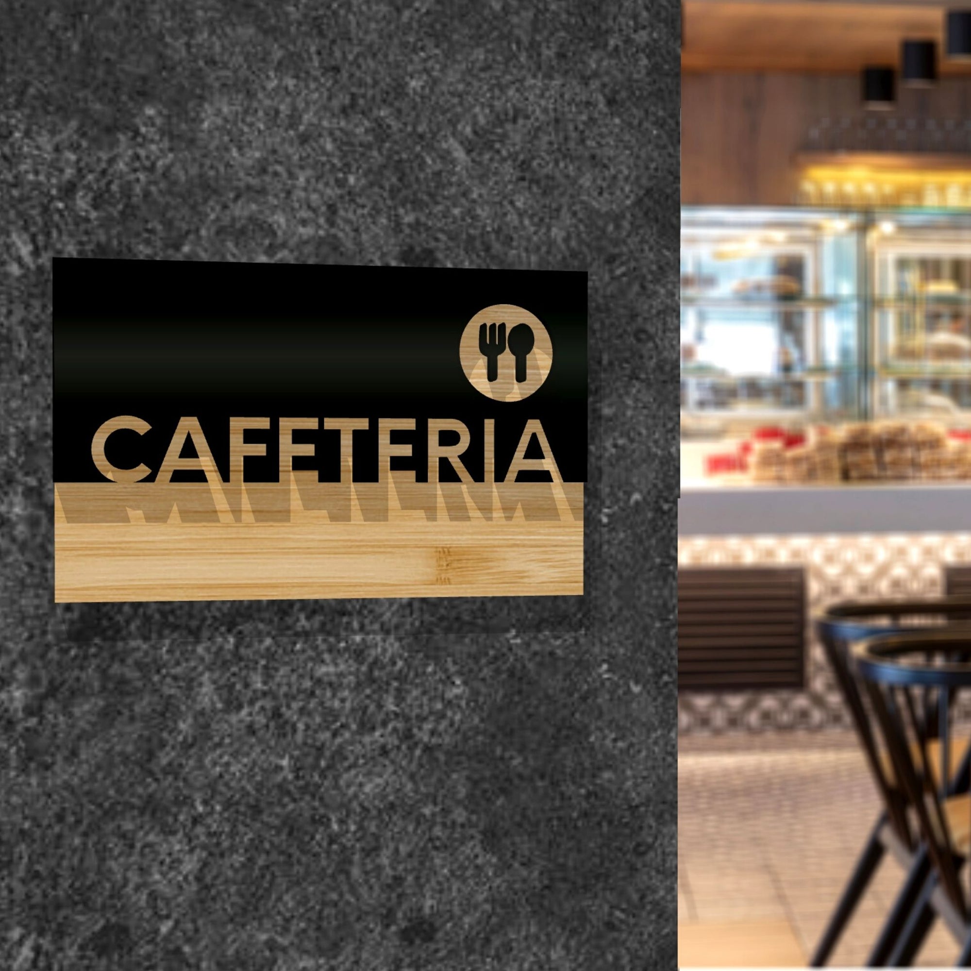 Personalised Double Layers Wooden & Acrylic Door Sign, Room Name/ Number Plaque, Laser Cut Custom Business Logo, Wall Room Plate, Company Signage for Office, Apartment, Hotel, / House Warming, Grand Opening's Gift