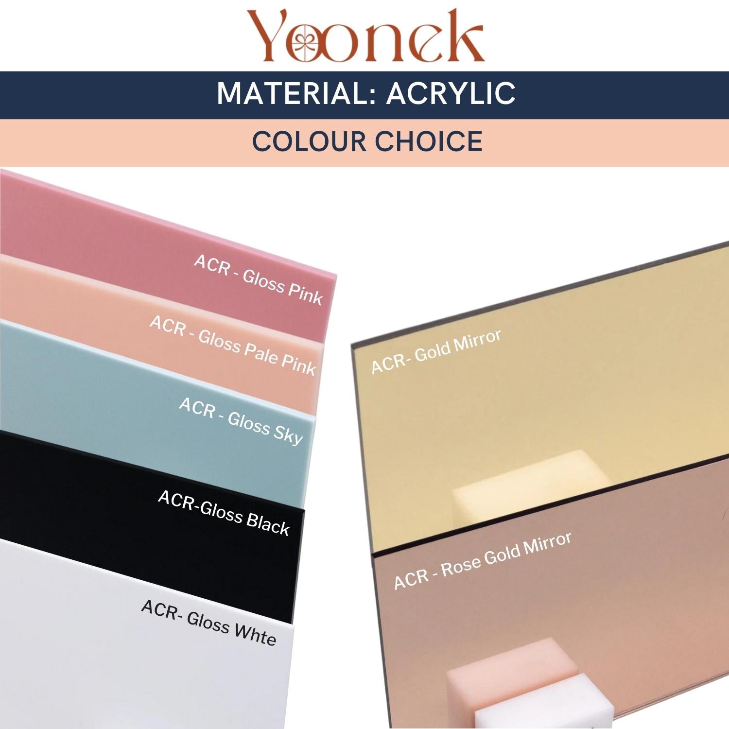 Guest Book Alternative - Acrylic Family Name Wedding Sign