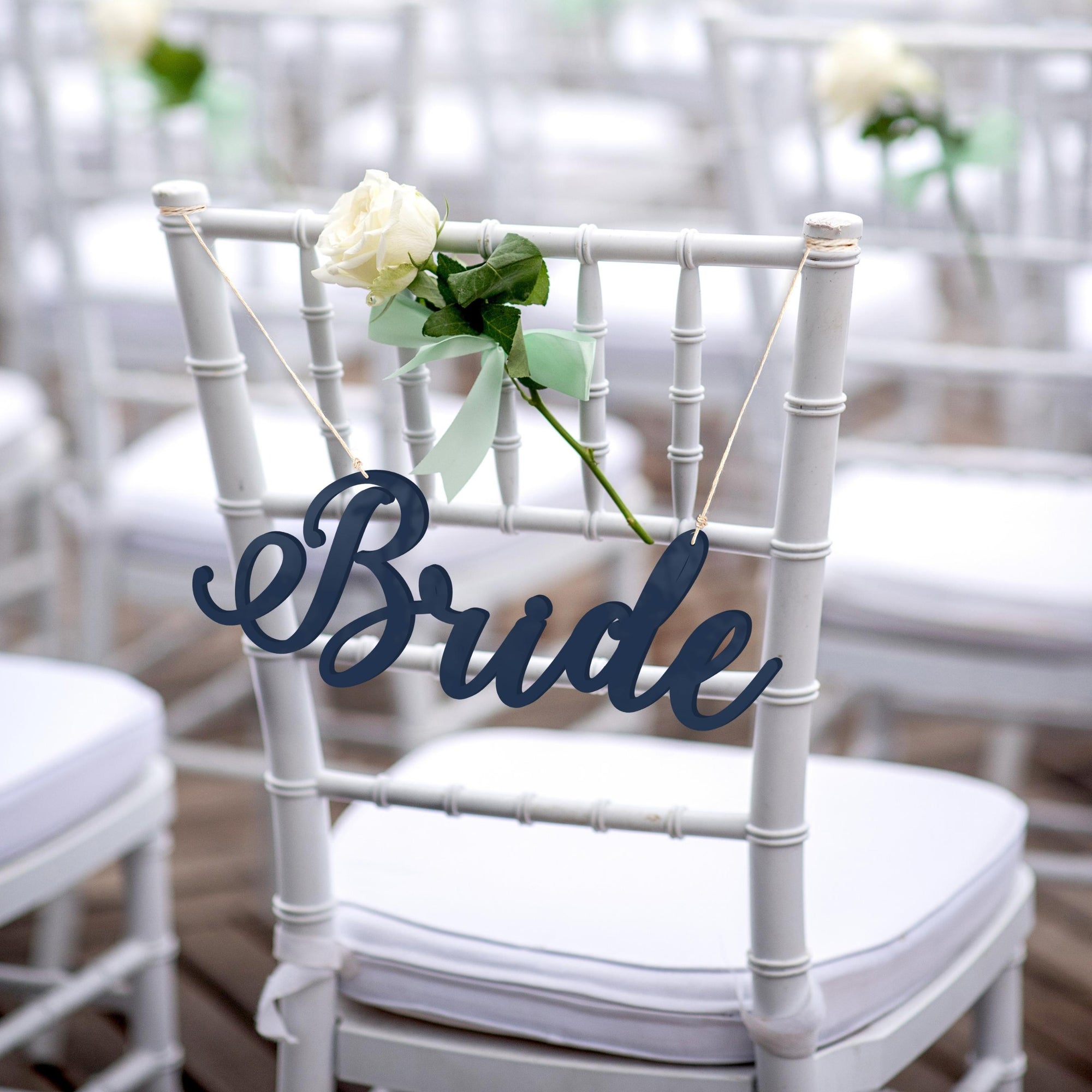 Personalised Reception Wedding Letters Chair Sign Set Decor, Custom Matching Pair Couple Name Signage, Mr Mrs, Groom Bride, Hubby Wifey Hoop