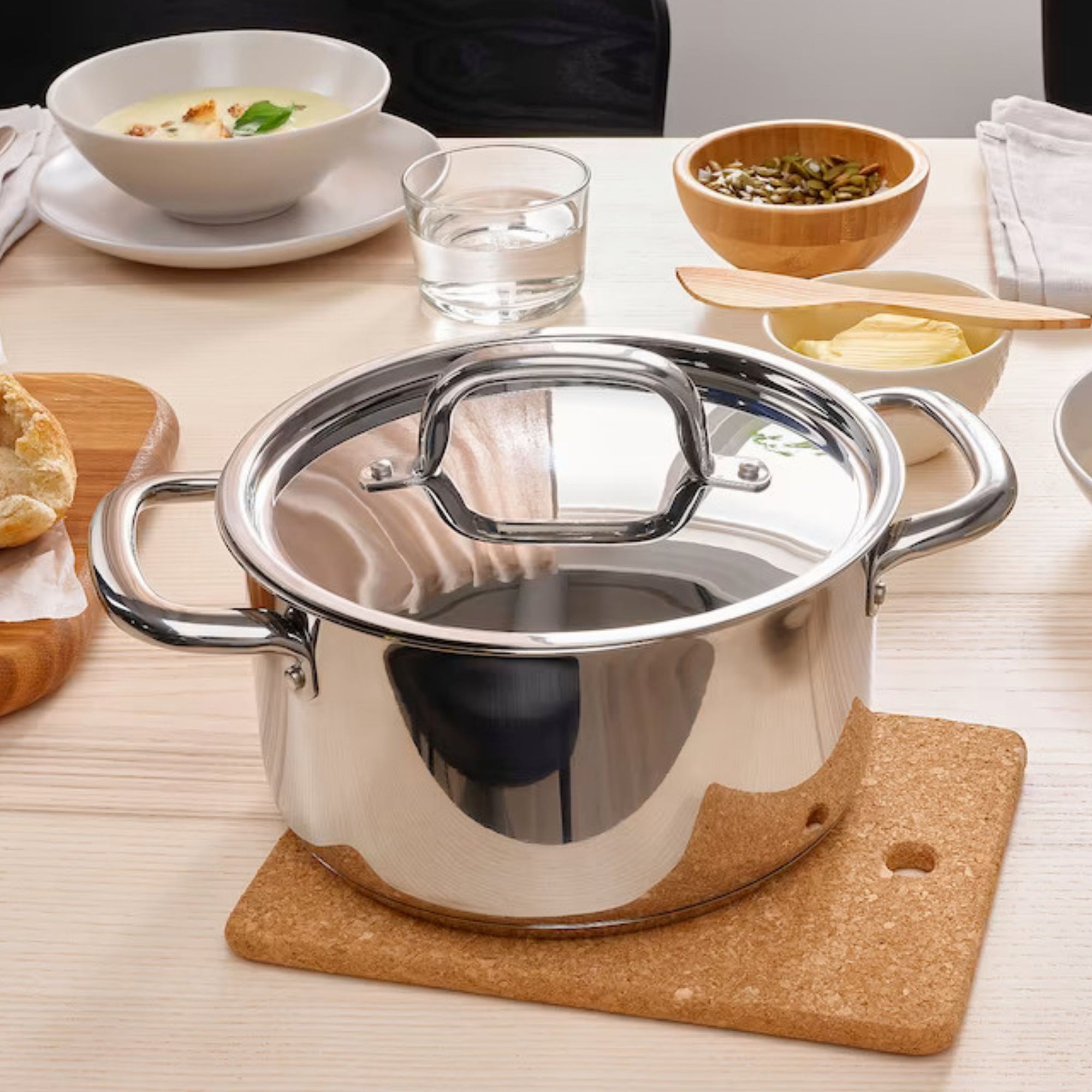 Personalised Round Cork Heat Pot Stand/ Holder, Custom Engraved Proof Mat Hot Pad/ Trivet, Wedding, Anniversary, Housewarming, Birthday Gift