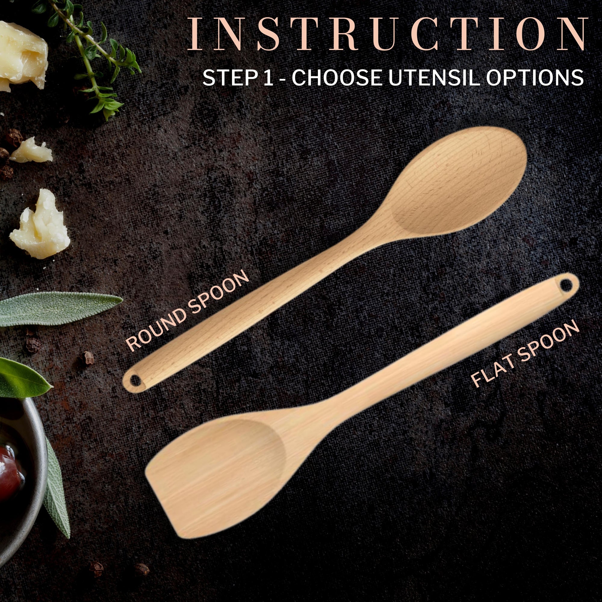 Personalised Wooden Mixing Spoon, Custom Laser Engraved Timber Spatulas Utensils Cooking, Wedding/ Bridal Shower/ Birthday Anniversary Gift