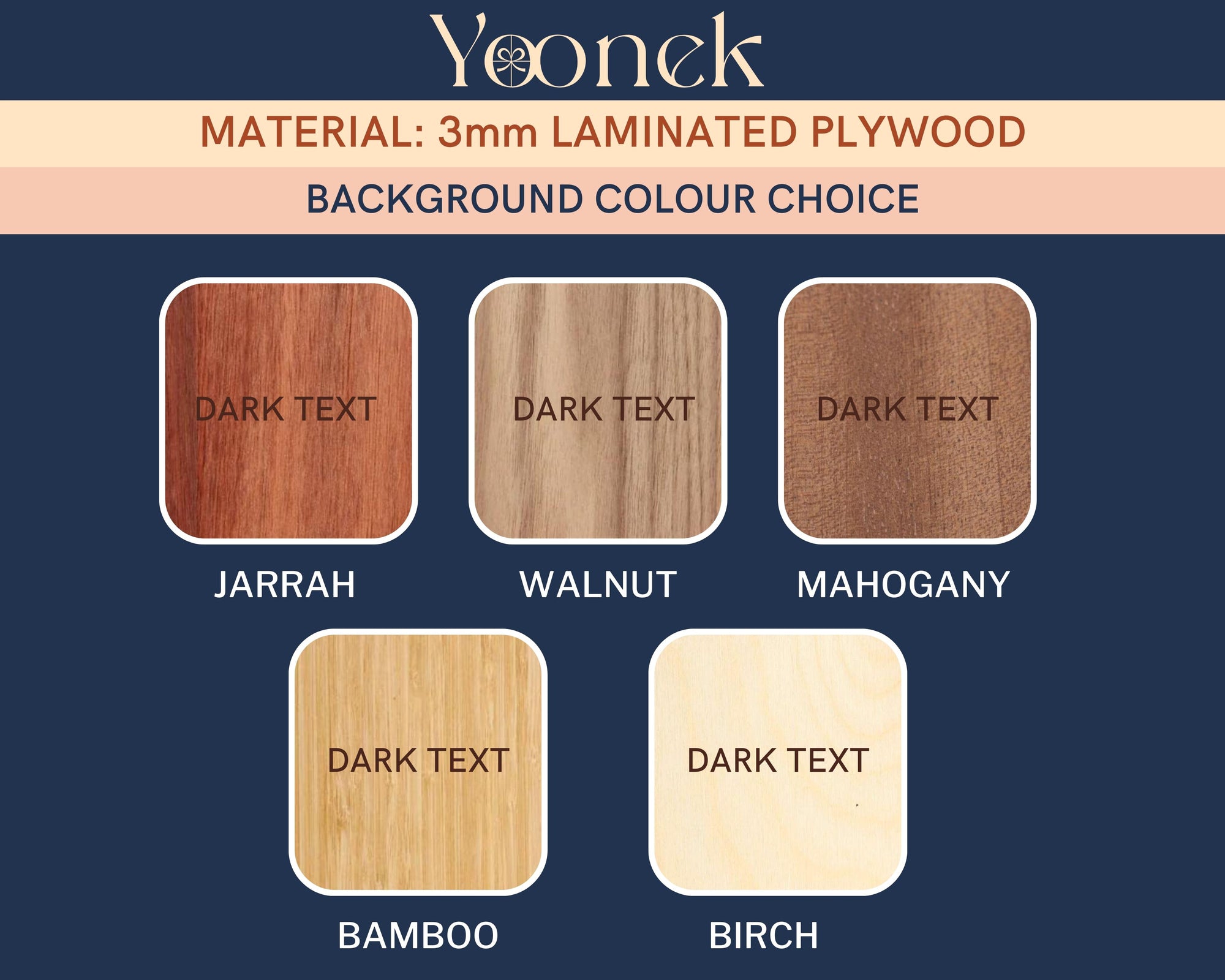 Personalised Engraving &amp; 3D Raised Wooden Laminated Ply Wedding Table Number