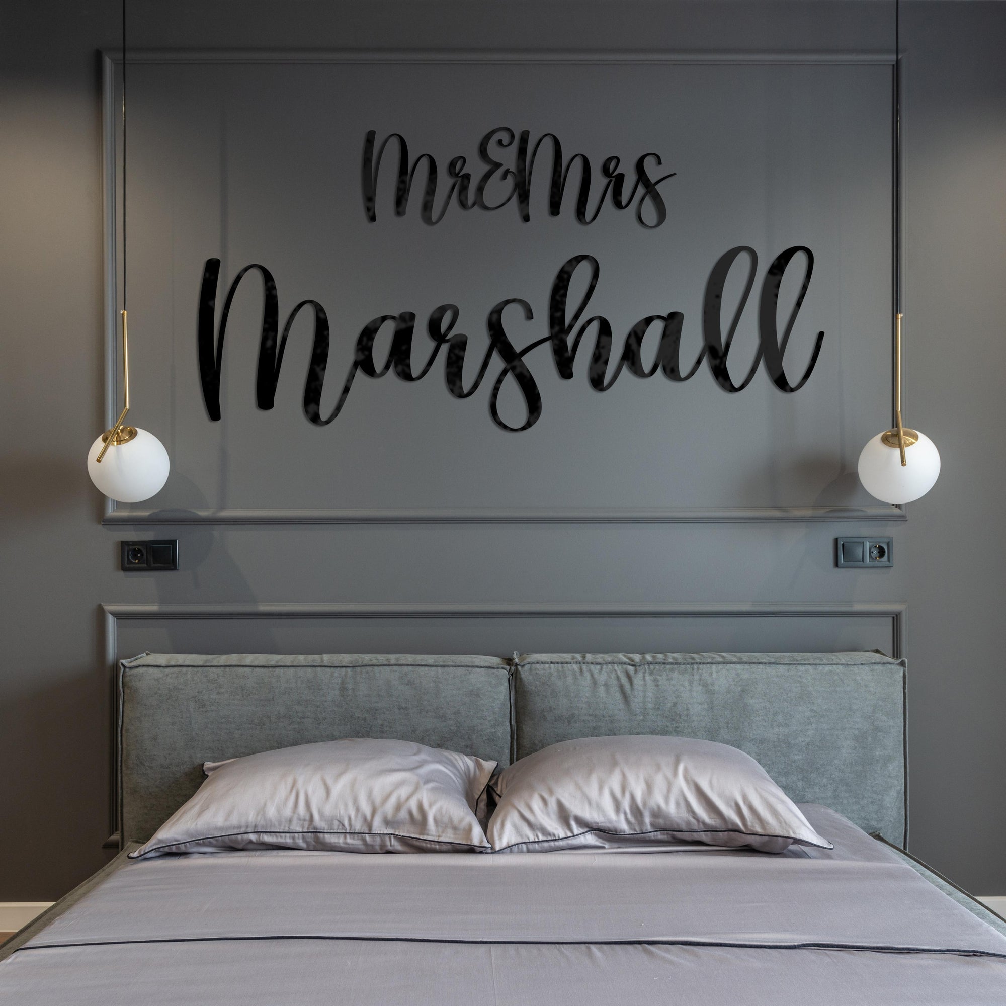 Custom Wooden/ Acrylic Mr & Mrs Last Name Wedding Sign, Personalised Family, Business Name Signage, Hedge Photo Prop, Event Wall Hoop, Bridal Shower, Engagement, Anniversary, Stag Party Backdrop Decor