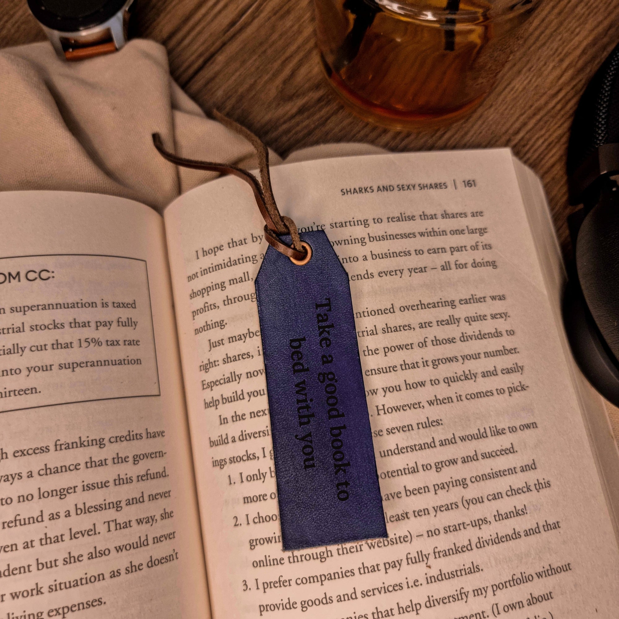 Personalised Cowhide Real Leather Bookmark/ Travel Luggage Tag, Monogram Custom Laser Engraved/ Gift for Him & Her/ Father/ Birthday/ Mum