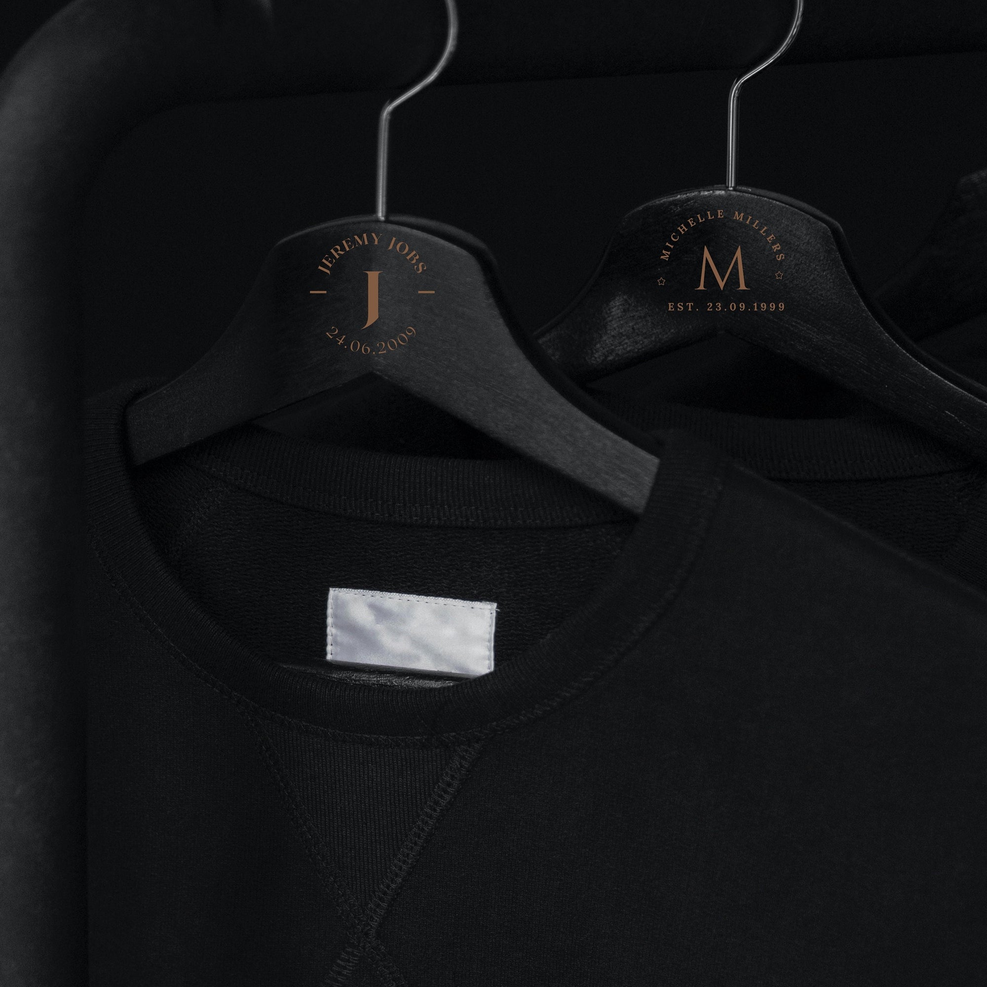 Personalised Wooden Engraved Coat Hanger